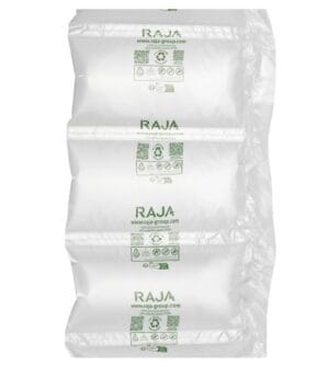 Wypełniacze do paczek- poduszki powietrzne marki RAJA 70 sztuk