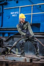 Kask budowlany Lahti Pro L1040702 żółty