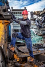 Kask ochronny LAHTI PRO L1040202 czerwony