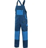 Spodnie ogrodniczki CXS Luxy Robin granatowo-niebieskie