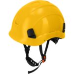 Hełm przemysłowy do pracy na wysokości LAHTI PRO L1040902 żółty