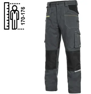 Spodnie CXS Stretch grafitowo-czarne