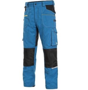 Spodnie CXS Stretch niebiesko-czarne