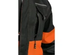 Bluza robocza CXS Luxy Eda czarno-pomarańczowa