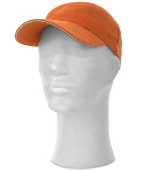 Czapka z daszkiem CXS Jack pomarańczowa